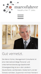 Mobile Screenshot of marcofuhrer.ch