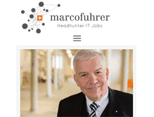 Tablet Screenshot of marcofuhrer.ch